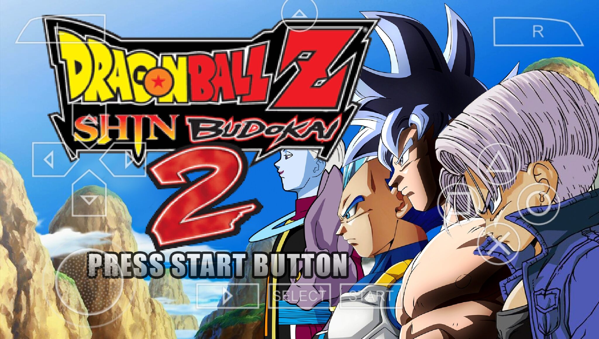 Dragon Ball Z Shin Budokai 2 PPSSPP ISO Zip File Download Highly Compressed