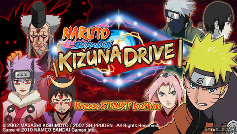 Naruto Shippuden Kizuna Drive PPSSPP ISO Zip File Download Highly Compressed