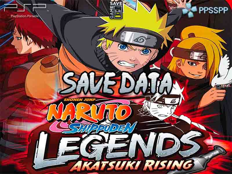 Naruto Shippuden Legends Akatsuki Rising PPSSPP ISO Zip File Download Highly Compressed