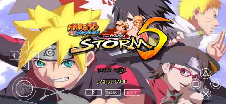 Naruto Ultimate Ninja Storm 5 PPSSPP Iso Download