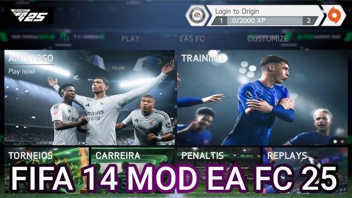 FIFA 2025 Mod FIFA 14 Apk Obb Data Offline Download