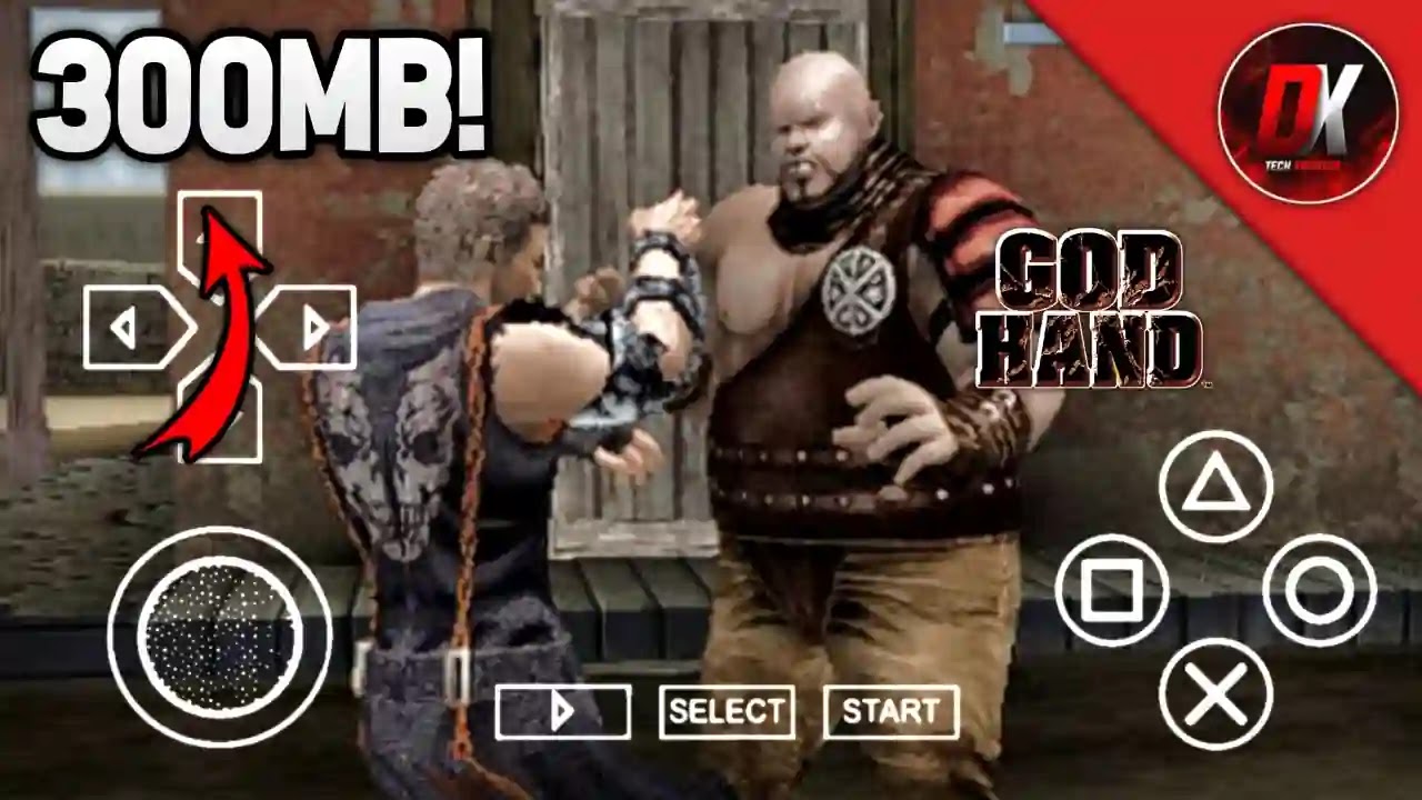 God Hand PPSSPP ISO Zip File Download Highly Compressed