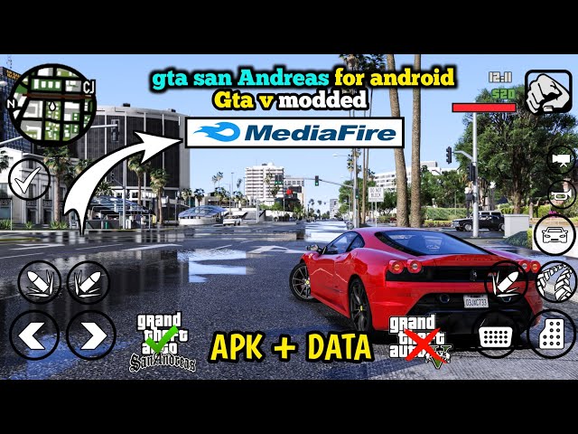 GTA San Andreas Mod GTA 5 Apk + OBB for Android