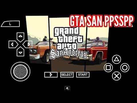 GTA San Andreas PPSSPP ISO ZIP File Download
