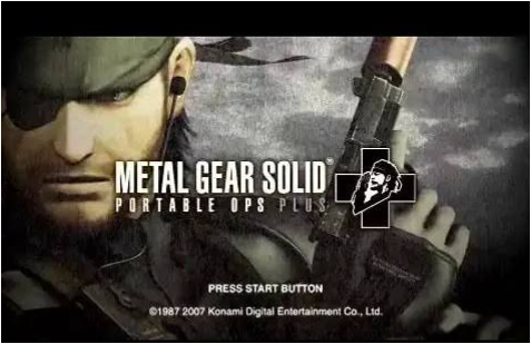 metal gear solid portable ops PSP